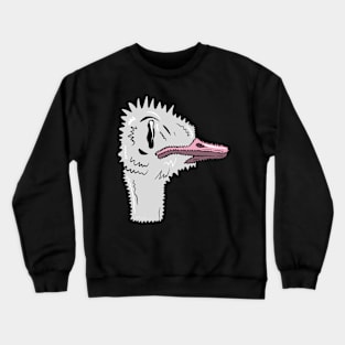 Squiggly ostrich Crewneck Sweatshirt